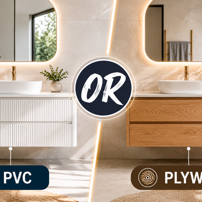 PVC vs plywood vanity