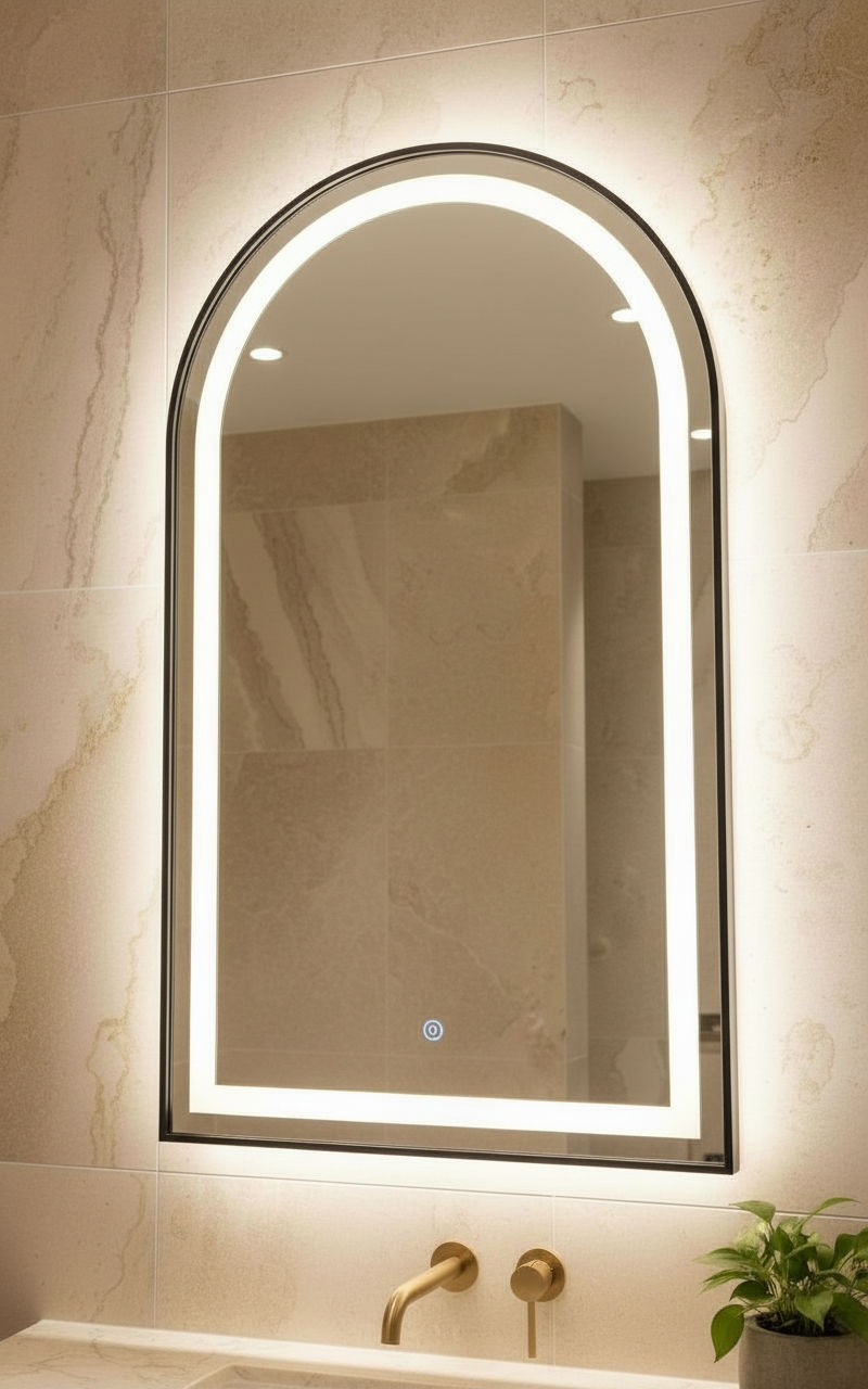 Framed LED Mirror
