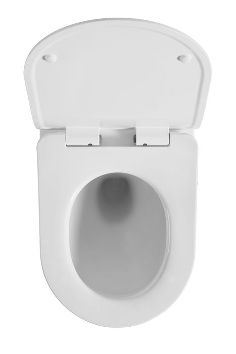 Luna Tornado Rimless In Wall Toilet Pan