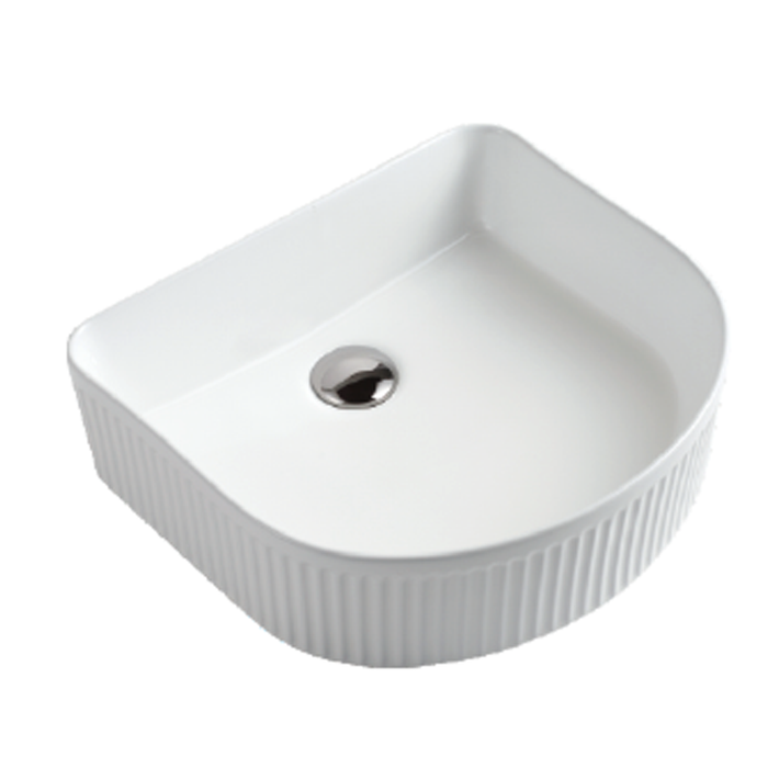 Arch Ceramic Wash Basin 415 White