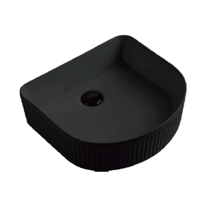 Arch Ceramic Wash Basin 415 Matte Black