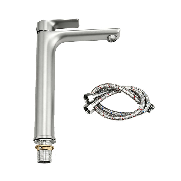 VOG Tall Basin Mixer Brushed Nickel