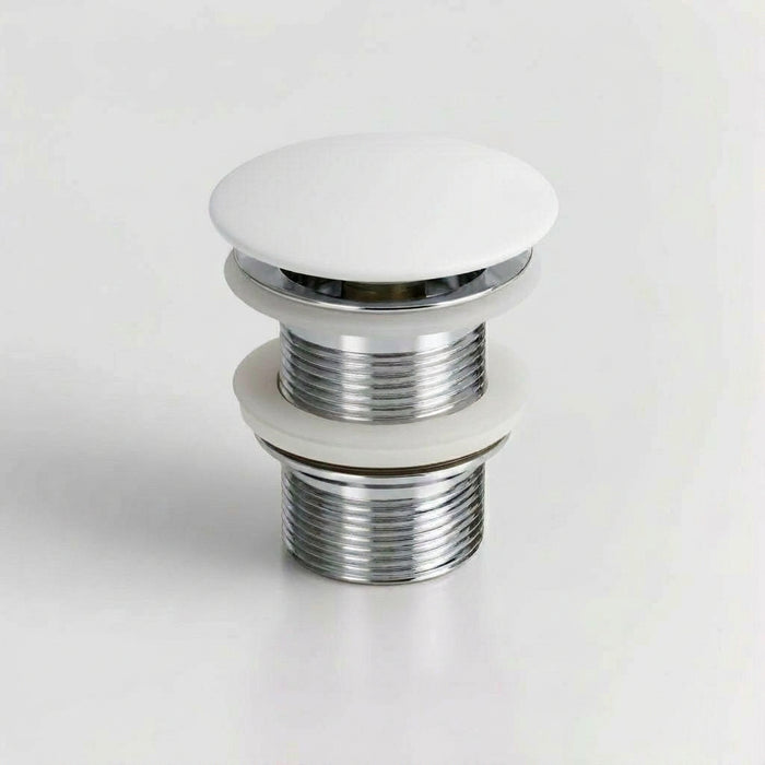 Ceramic Basin Pop-Up Waste - Matte White