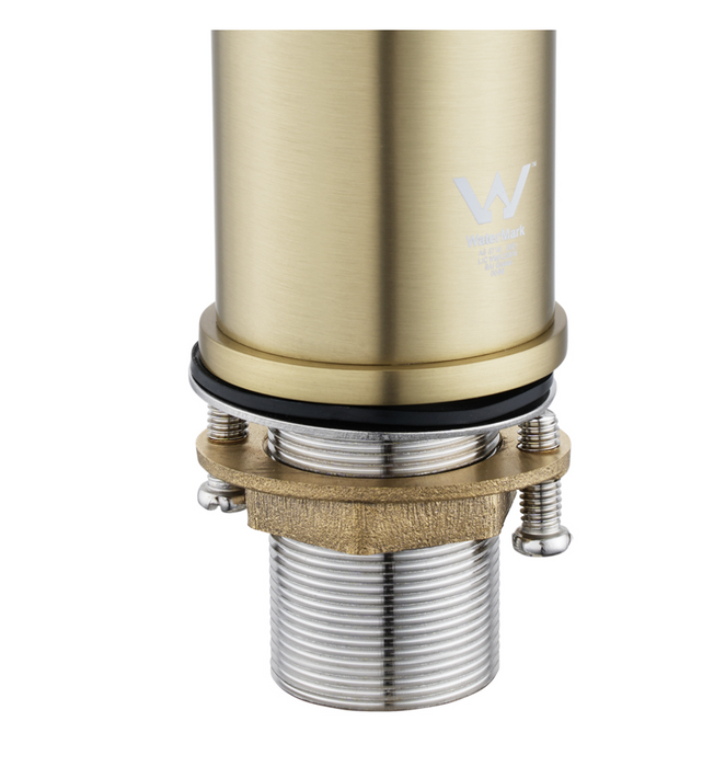 Elara Tall Basin Mixer - Brushed Gold