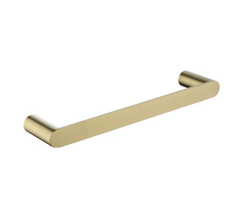 Domo Towel Rail 800mm - Brushed Gold