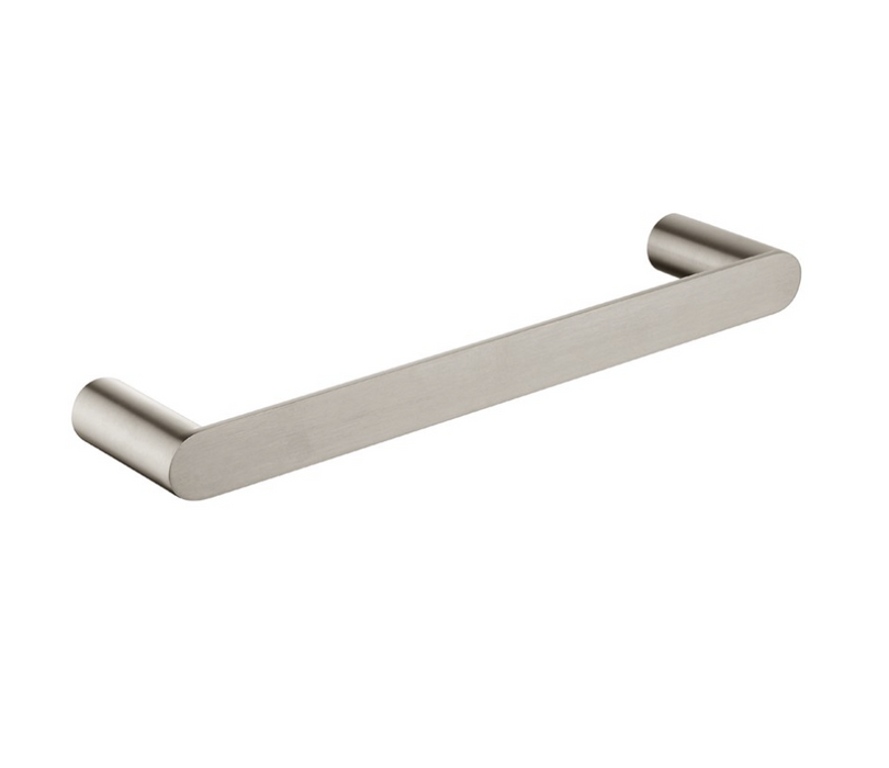 Domo Towel Rail 800mm - Brushed Nickel