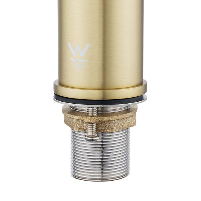 VOG Short Basin Mixer Light Brushed Brass