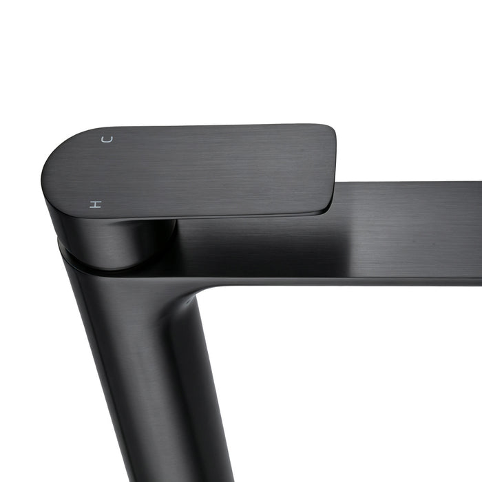 VOG Tall Basin Mixer Black