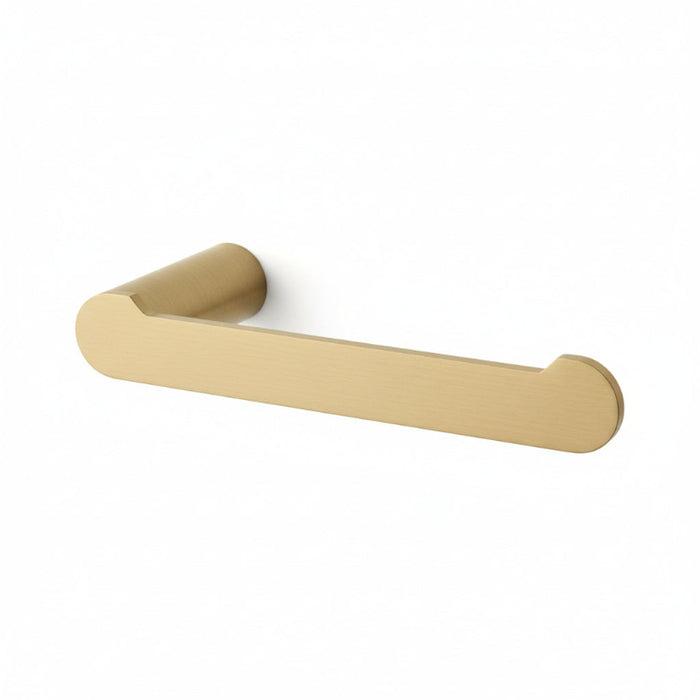 Toilet Roll Holder Round - Brushed Gold