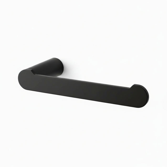 Toilet Roll Holder Round - Matte Black
