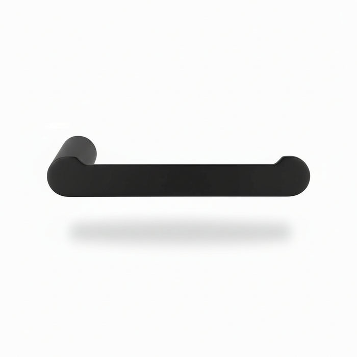 Toilet Roll Holder Round - Matte Black