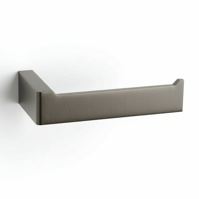 Toilet Roll Holder Square - Gunmetal Grey