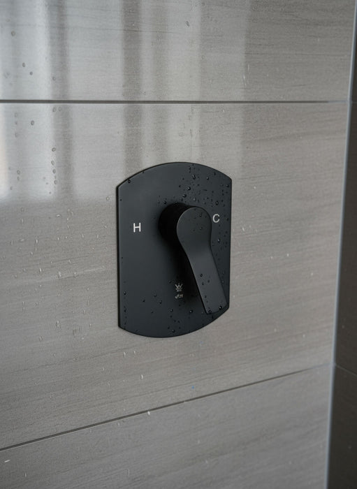 Rounded Square Shower Mixer