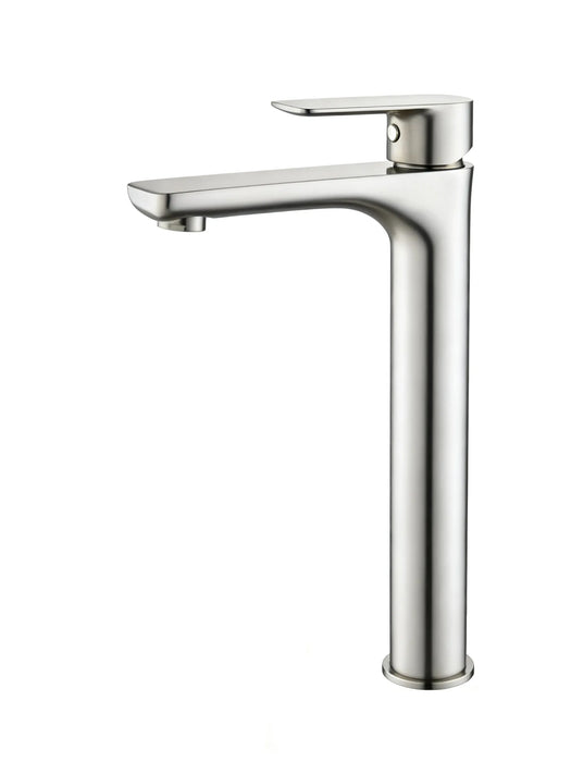 Elara Tall Basin Mixer - Brushed Nickel