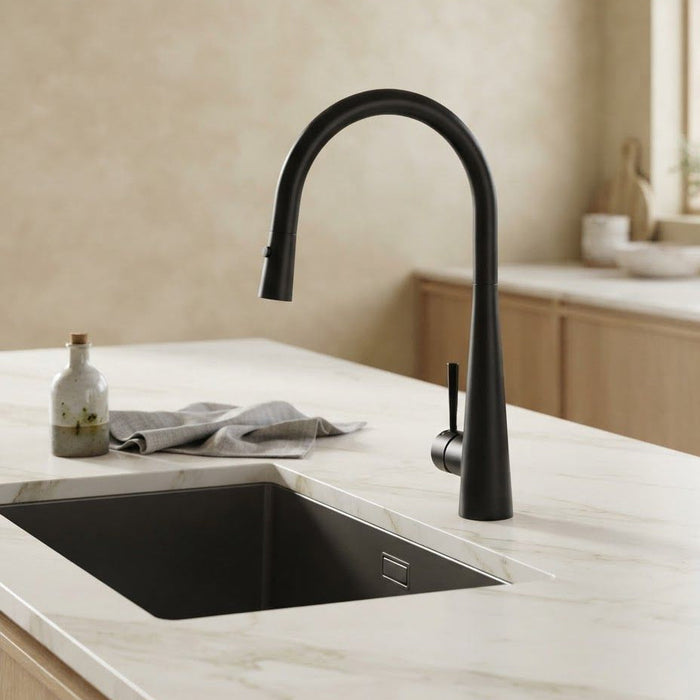 Aria Pull Out Mixer Matte Black