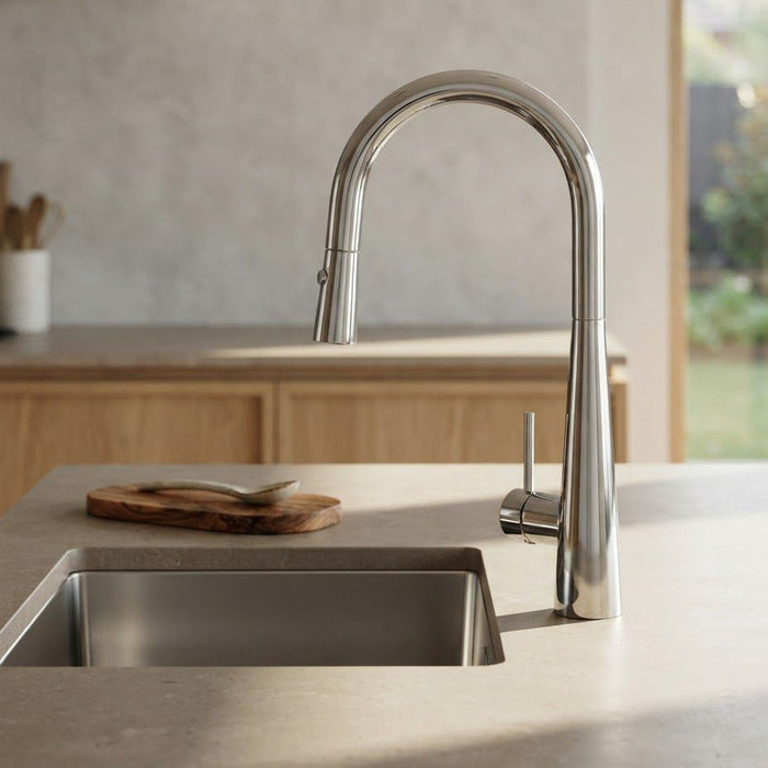 Aria Pull Out Mixer Chrome