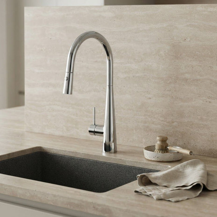 Aria Pull Out Mixer Chrome