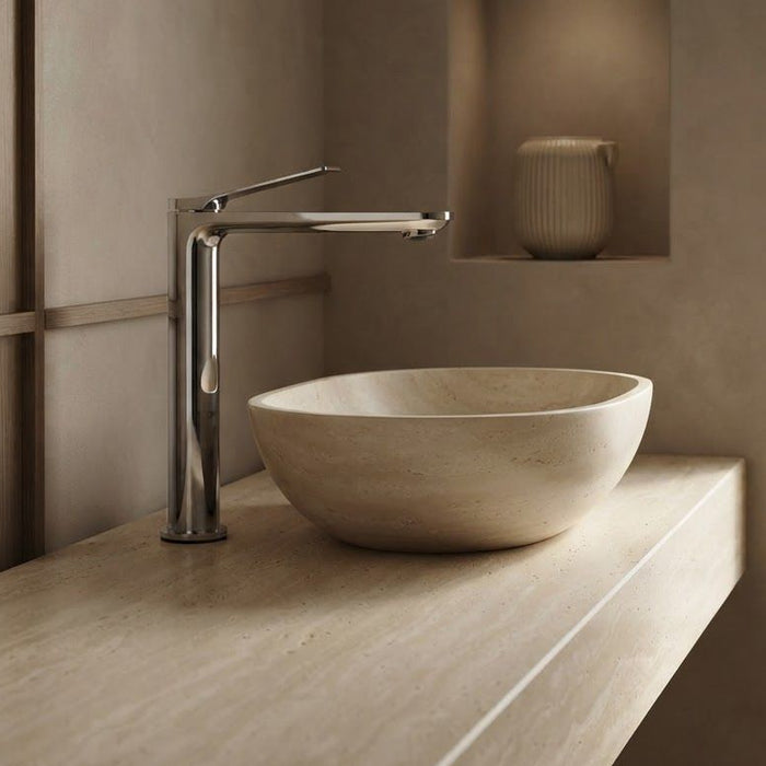 Rushy Tall Basin Mixer Chrome
