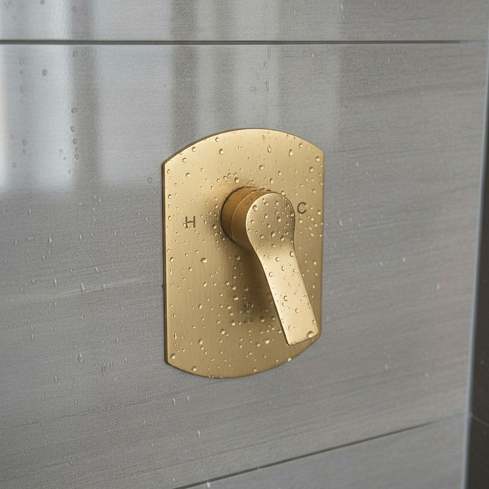 Rounded Square Shower Mixer