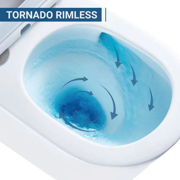 Tornado Rimless Wall Hung Pan