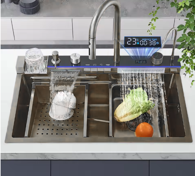 Smart Multifunction Sink Gunmetal Grey