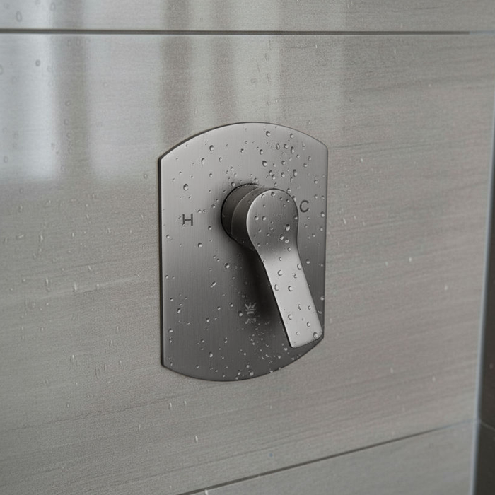 Rounded Square Shower Mixer