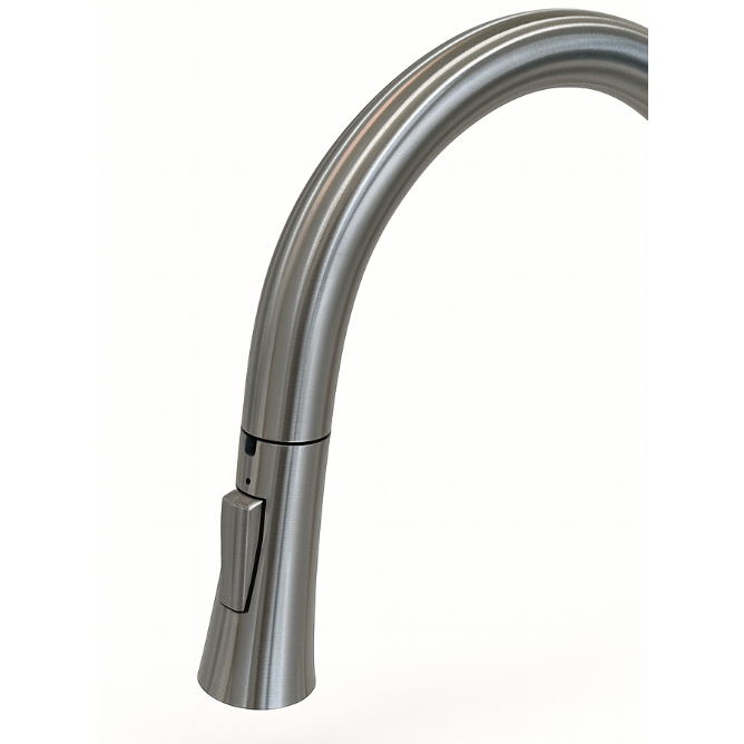 Crescent Pull Out Mixer Gunmetal Grey
